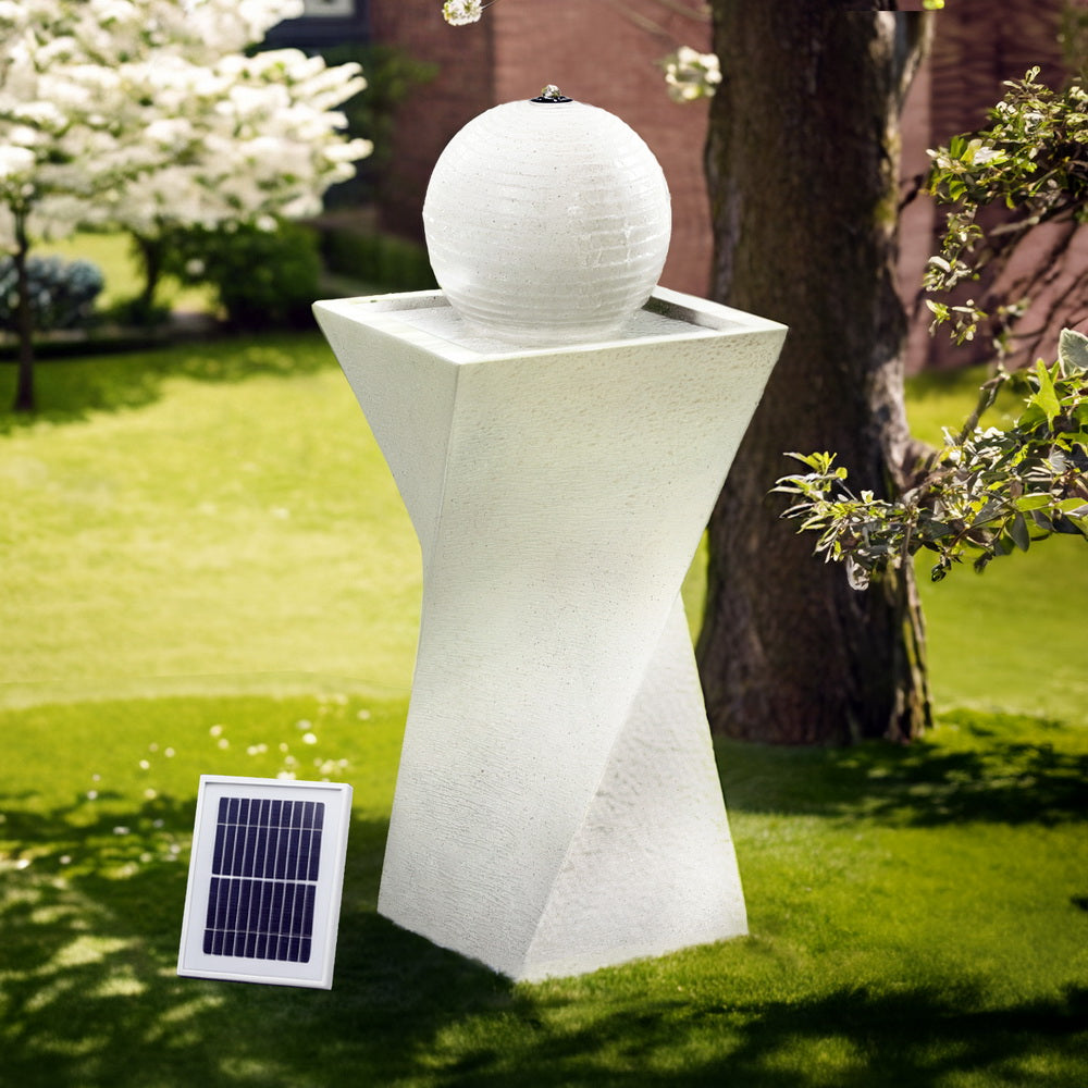 85cm Solar LED Ball Water Fountain