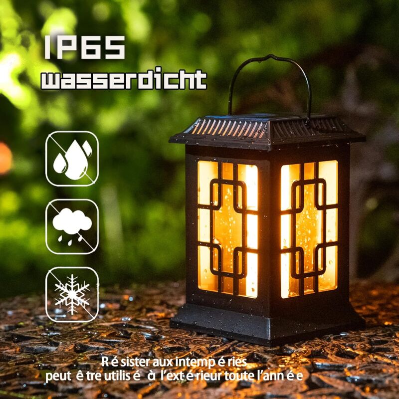 Outdoor Solar Garden Lantern