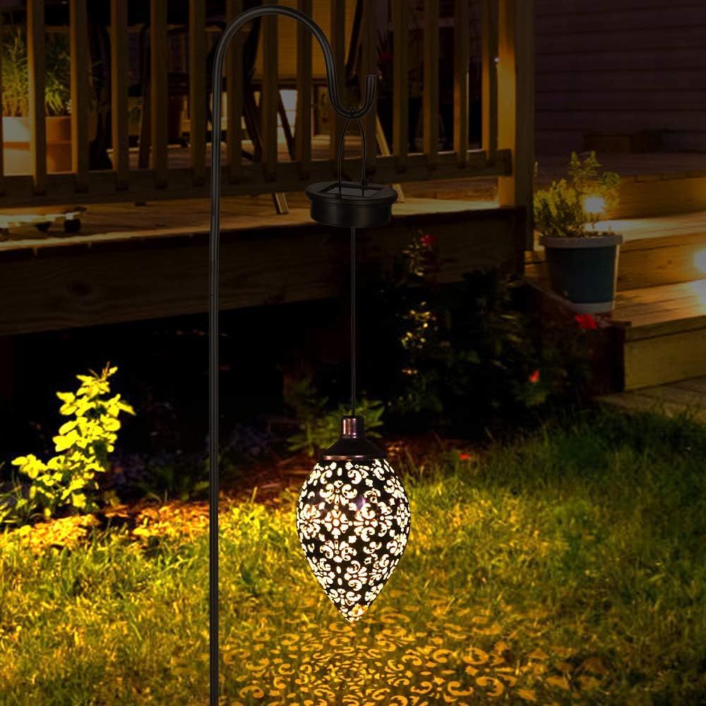 Moroccan Solar Hanging Lantern