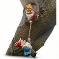 Climbing Gnome Garden Tree Ornament