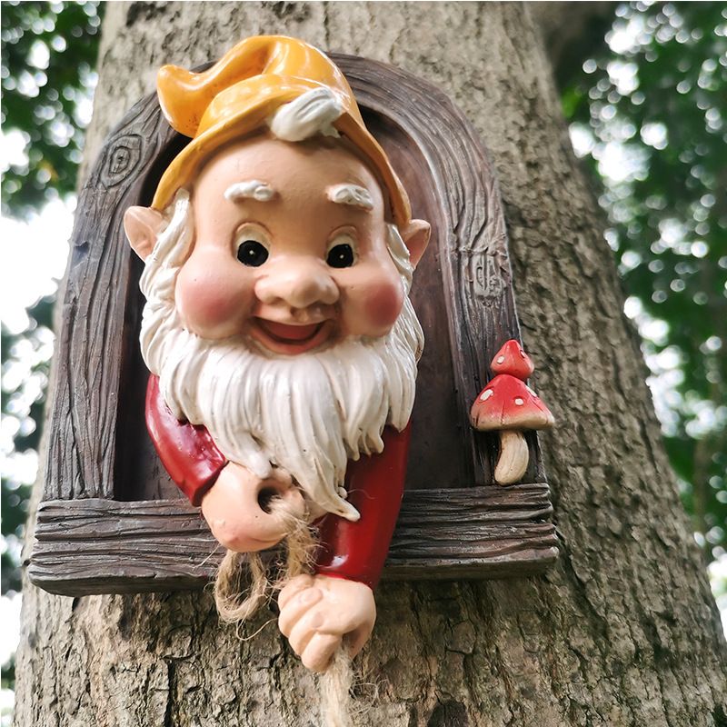 Climbing Gnome Garden Tree Ornament