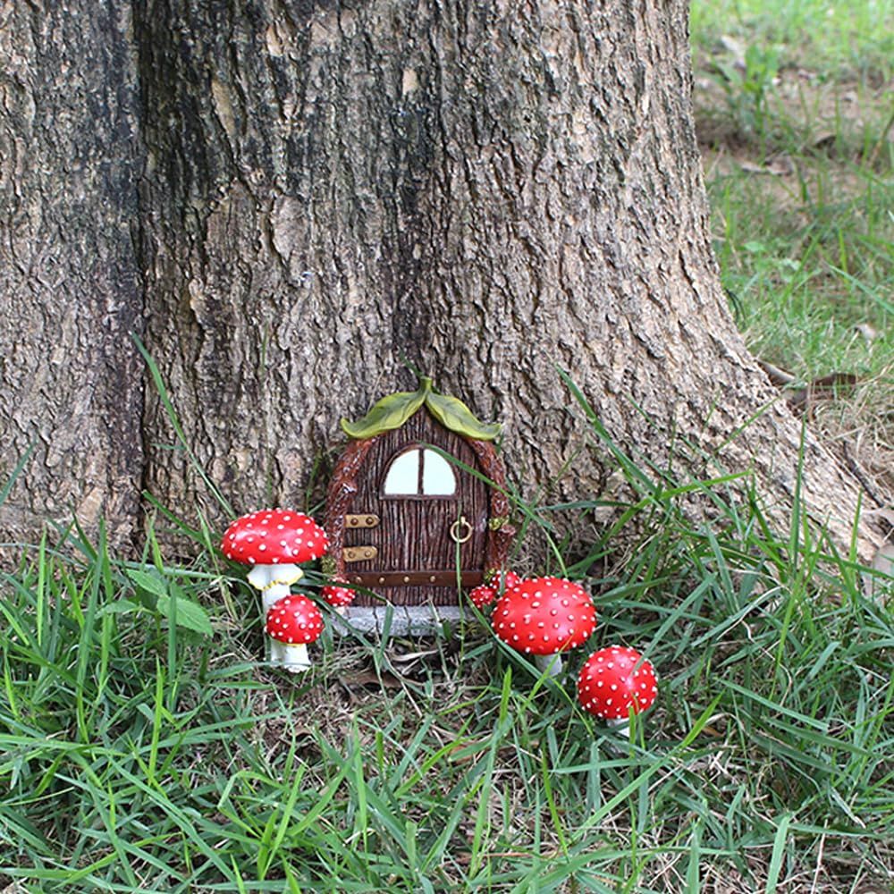 Glow-in-the-Dark Fairy Door & Mushroom Garden Kit