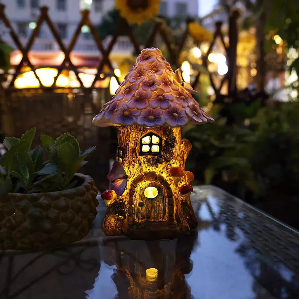 Solar Mushroom Garden Light
