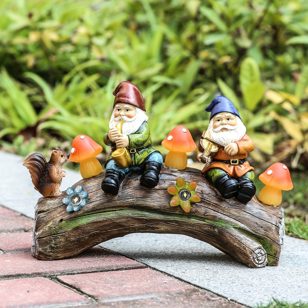 Solar LED Garden Gnome Statue