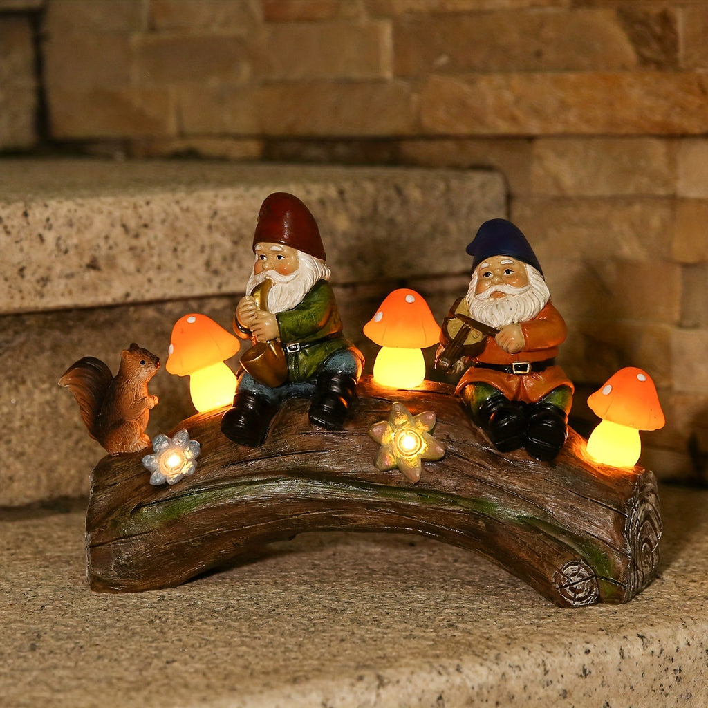 Solar LED Garden Gnome Statue