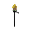 Brown & Yellow Solar Garden Stake Light