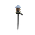 Brown & Blue Solar Garden Stake Light