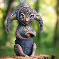 3-Piece Fantasy Alien Garden Figurine Set